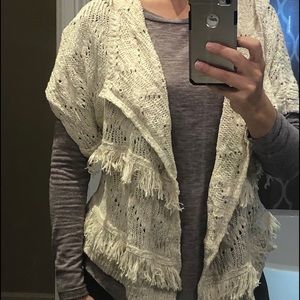 Abercrombie kids hooded cardigan